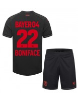 Bayer Leverkusen Victor Boniface #22 Kotipaita Lasten 2023-24 Lyhythihainen (+ shortsit)